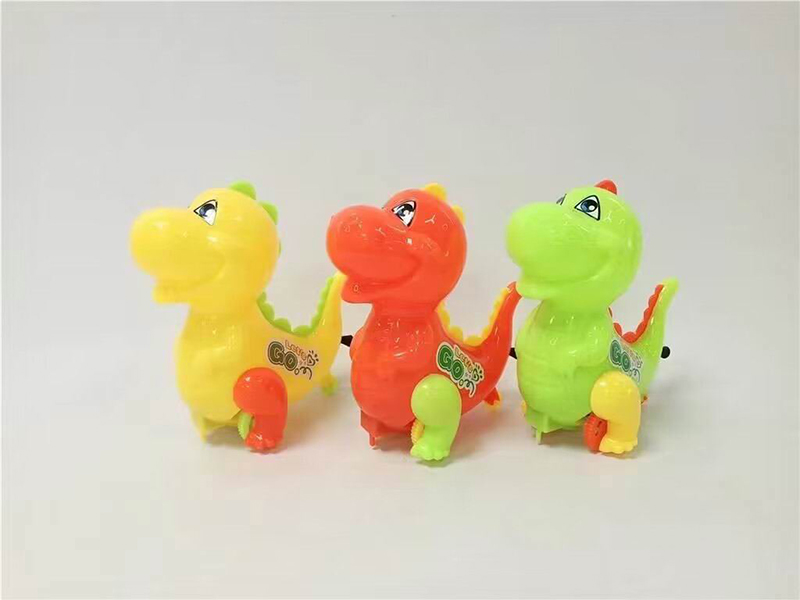 Pull Line Cartoon Tyrannosaurus Rex With Light