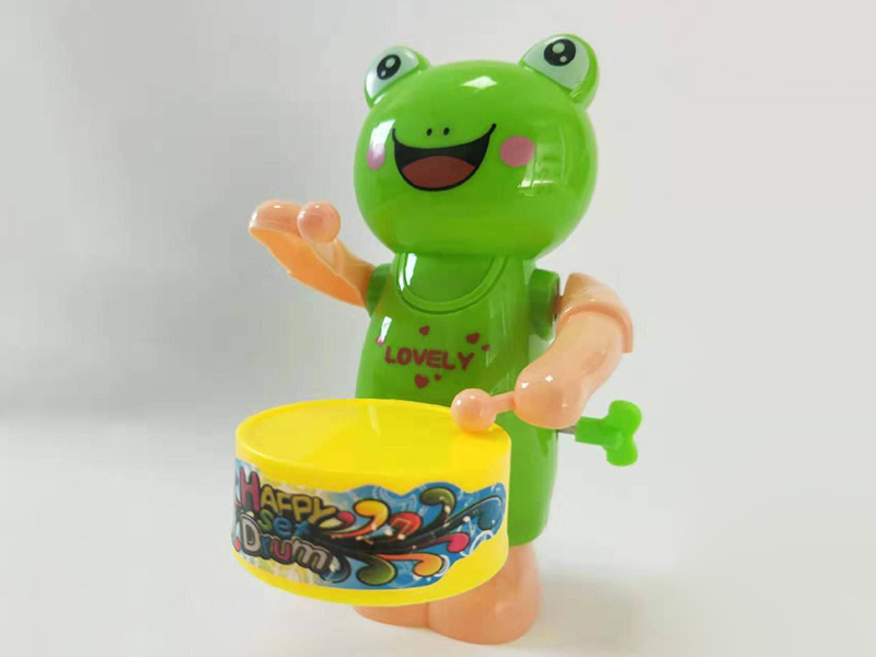 Wind Up Drummer Toys - Frog