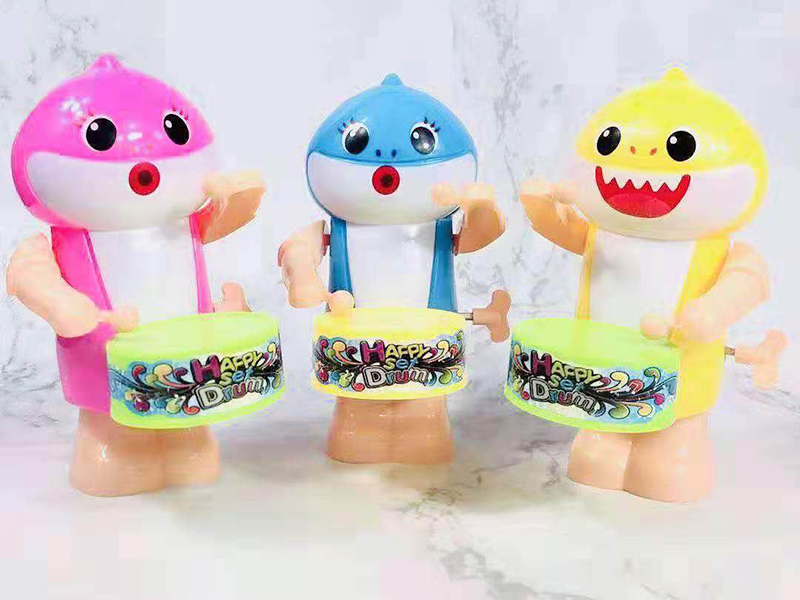 Wind Up Drummer Toys Baby Shark