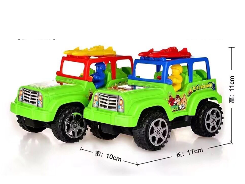 Pull Line Jeep Off-Road Vehicle With Bell(BEN10)