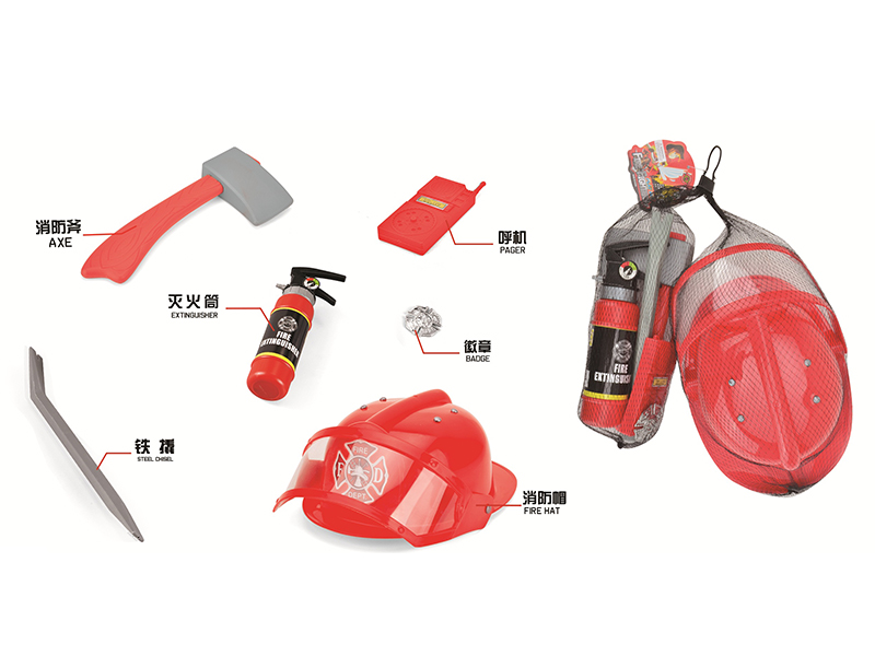 Fire Protection Toy Role Pretend Play Set