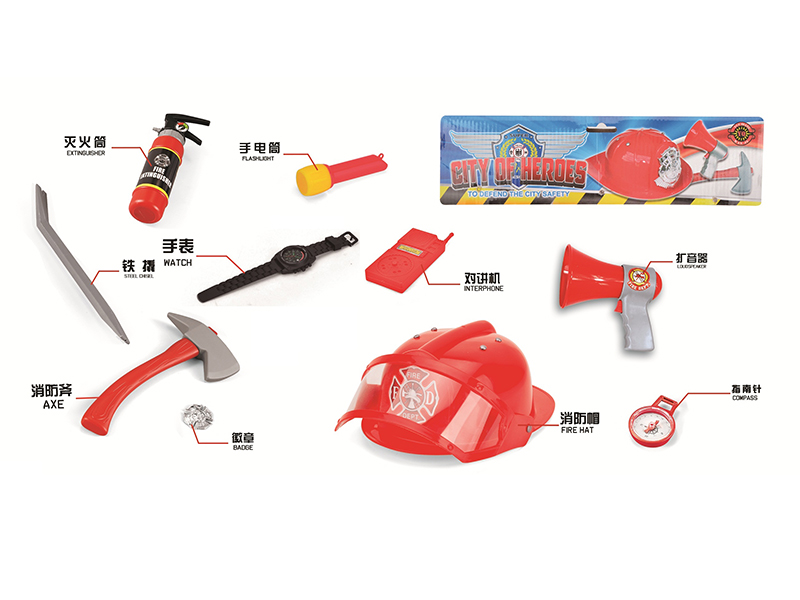 Fire Protection Toy Role Pretend Play Set