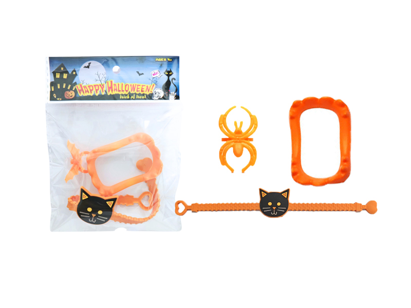 Halloween Wristband Set 3pcs