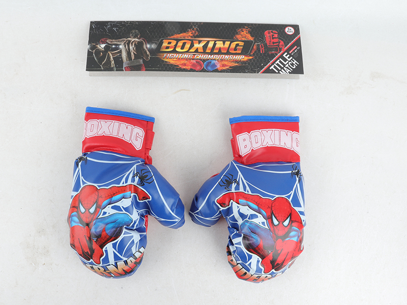 Red Spider-Man Pattern Large Boxing Gloves