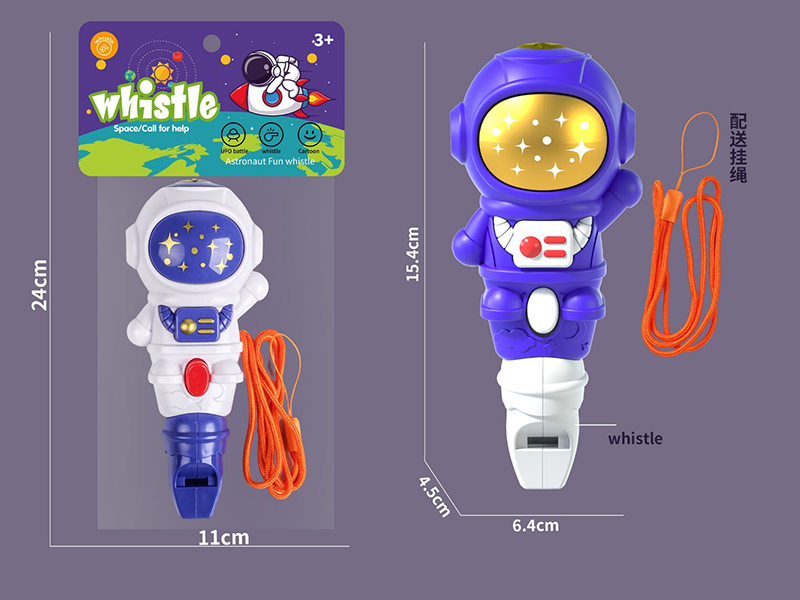 Astronaut Whistle With Capes Rope