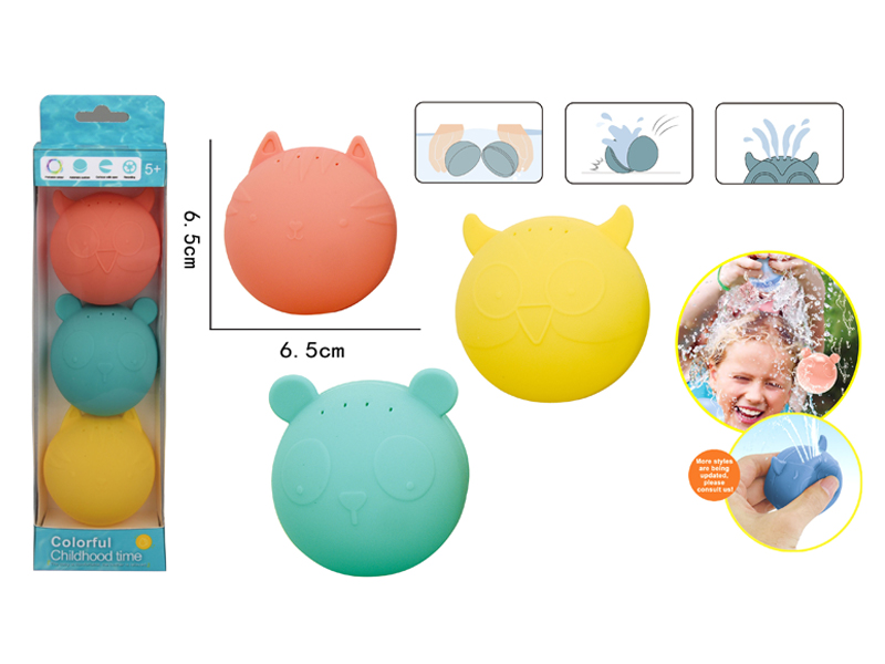 Animal Silicone Water Ball