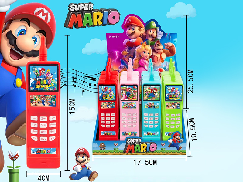 Mario Mobile Phone 12pcs