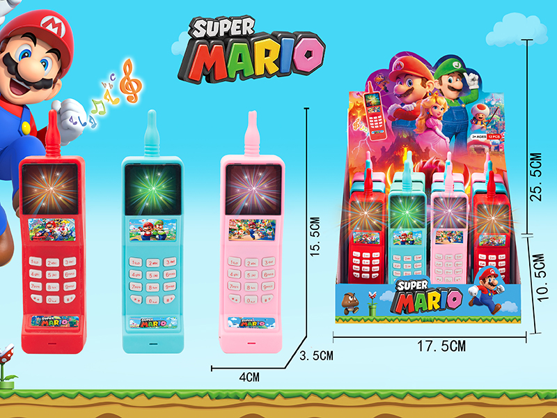 Mario Mobile Phone 12pcs