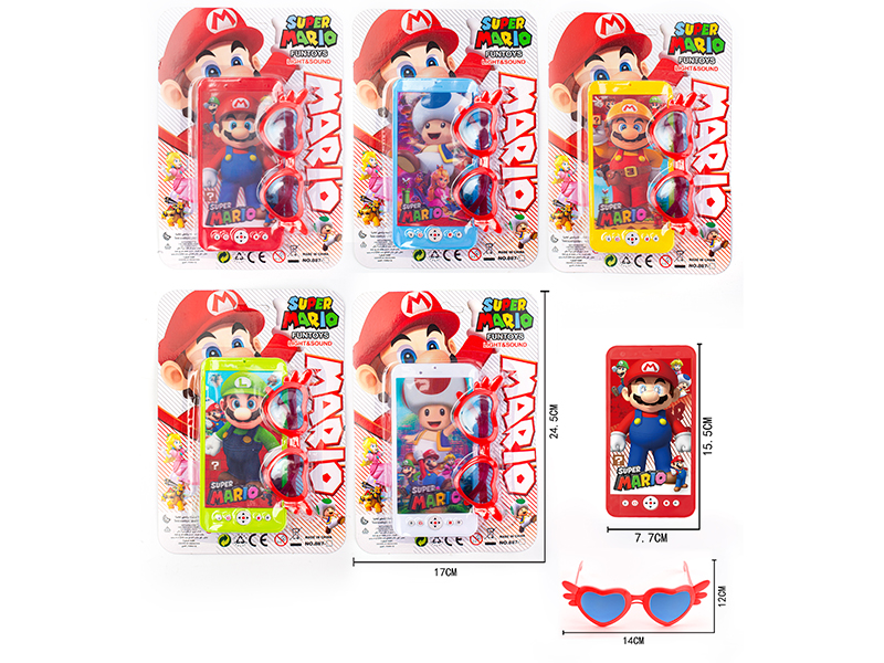 Mario Mobile Phone +Glasses