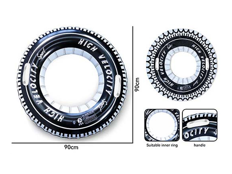 Swimming Ring With Handle Rim(90CM)