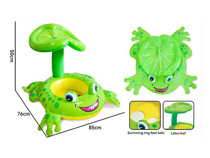 Swimming Frog Umbrella Boat Water Toy