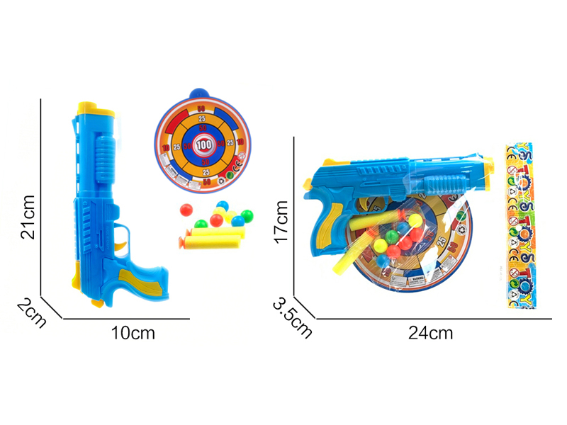 Table Tennis Soft Bullet Gun