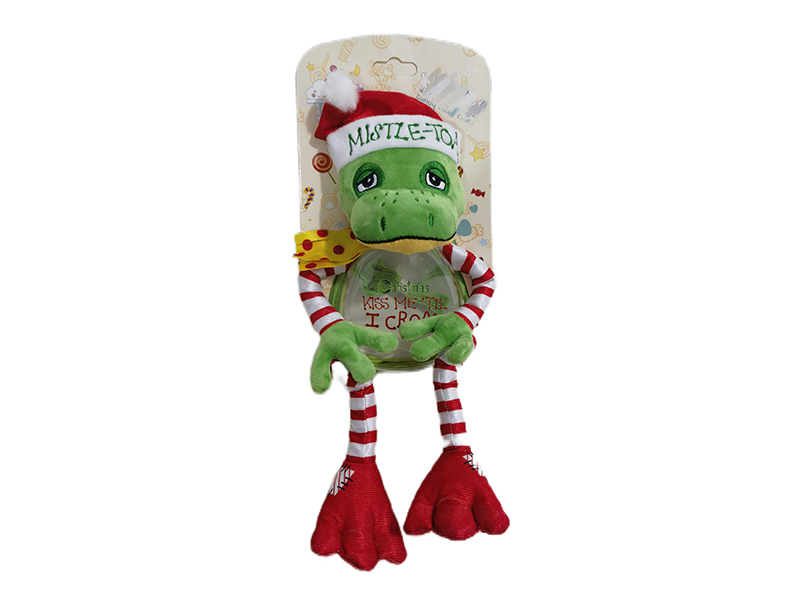 Plush Halloween Frog Backpack Doll(Transparent Body,Can Hold Sugar, Can Stored)