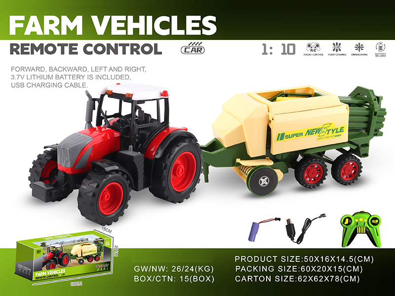 1:10 27MHZ 4H R/C Farmer's Car