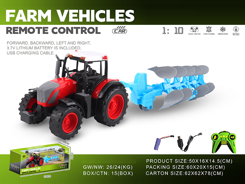 1:10 27MHZ 4H R/C Farmer's Car