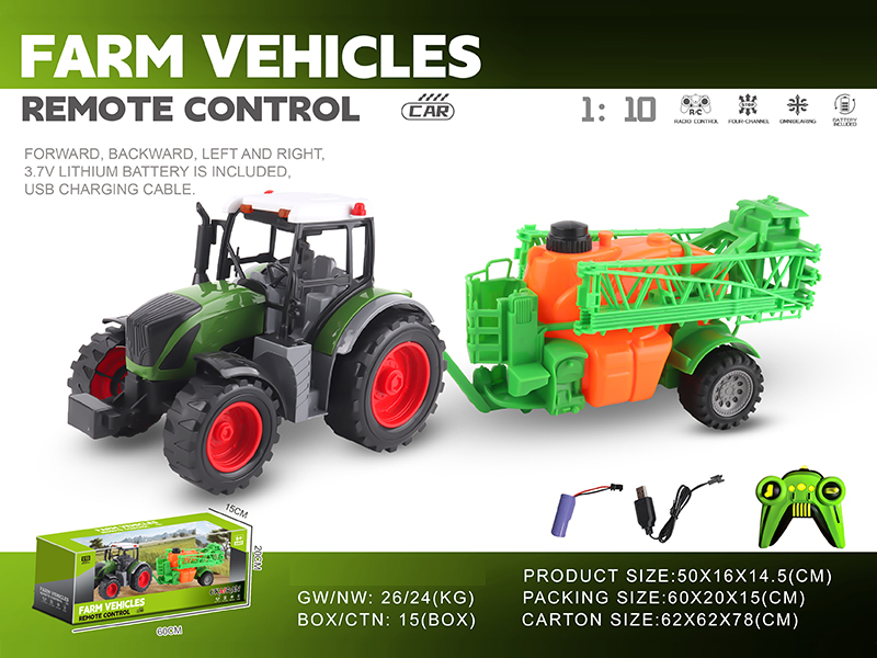 1:10 27MHZ 4H R/C Farmer's Car