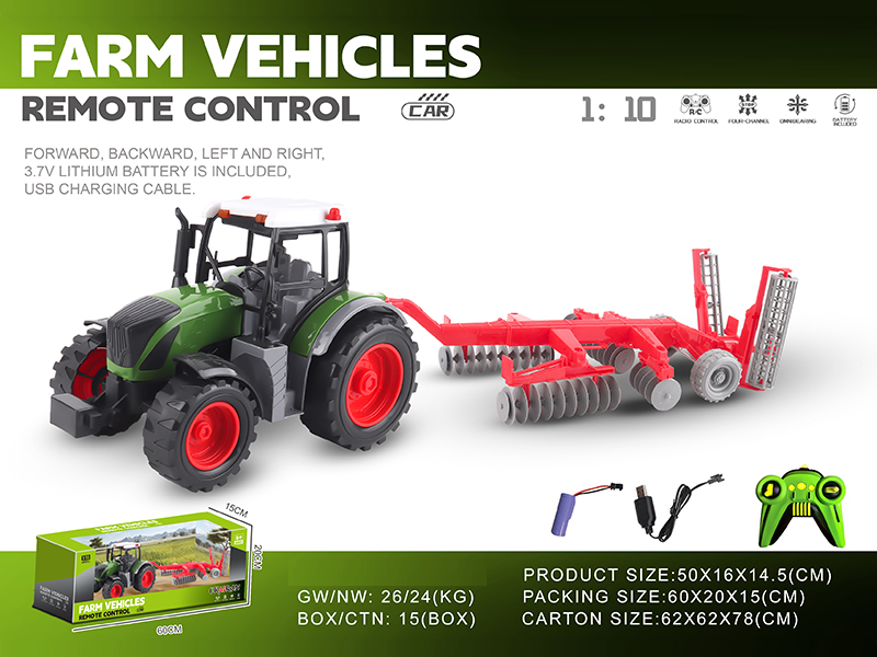 1:10 27MHZ 4H R/C Farmer's Car