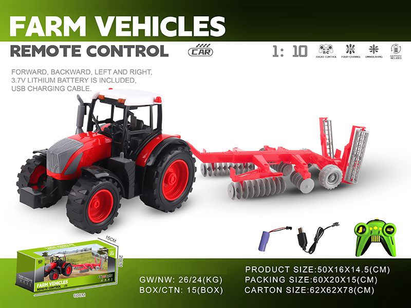 1:10 27MHZ 4H R/C Farmer's Car