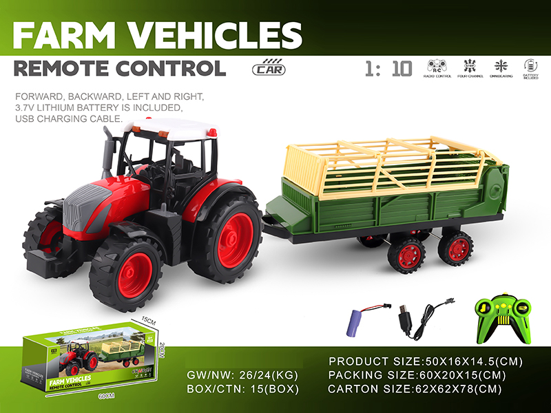 1:10 27MHZ 4H R/C Farmer's Car