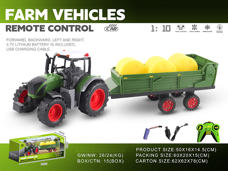 1:10 27MHZ 4H R/C Farmer's Car