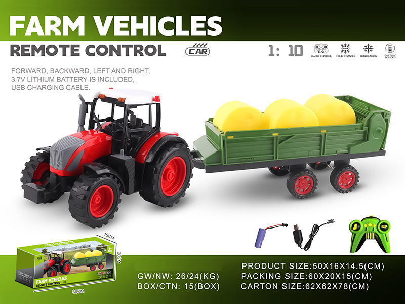 1:10 27MHZ 4H R/C Farmer's Car