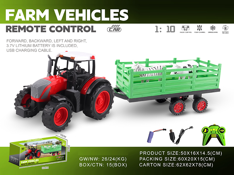 1:10 27MHZ 4H R/C Farmer's Car