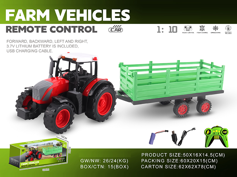 1:10 27MHZ 4H R/C Farmer's Car