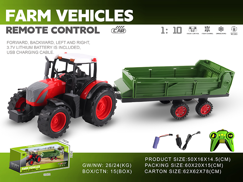 1:10 27MHZ 4H R/C Farmer's Car