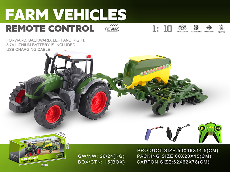 1:10 27MHZ 4H R/C Farmer's Car