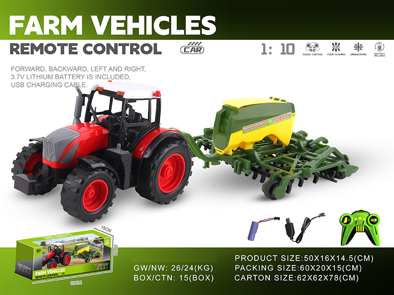 1:10 27MHZ 4H R/C Farmer's Car