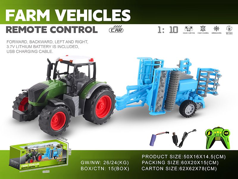 1:10 27MHZ 4H R/C Farmer's Car