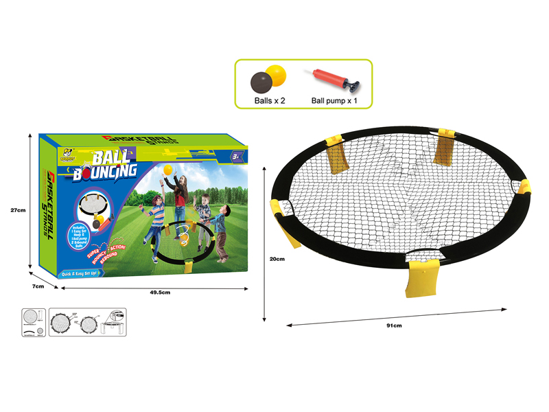 Volleyball Net Bed Sports Toy Game Set