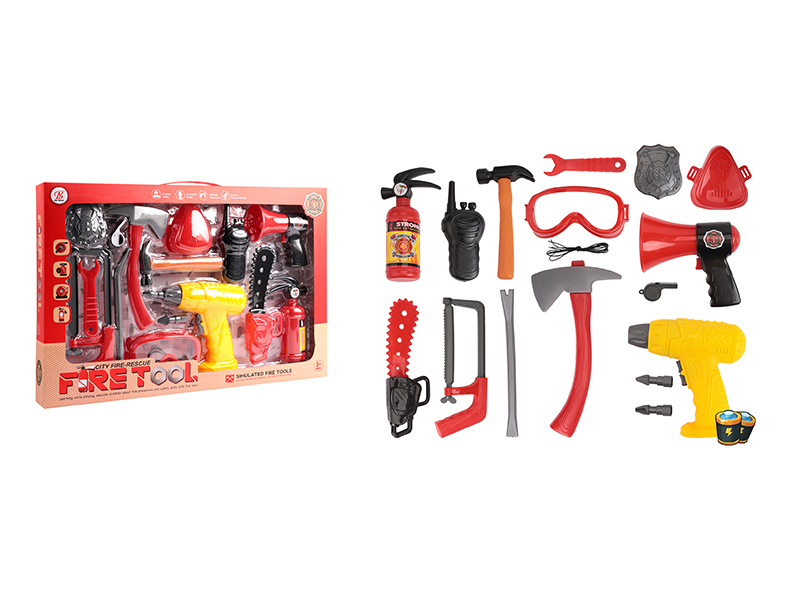 Fire Control Electric Tools Set(Not Included Batteries)17pcs