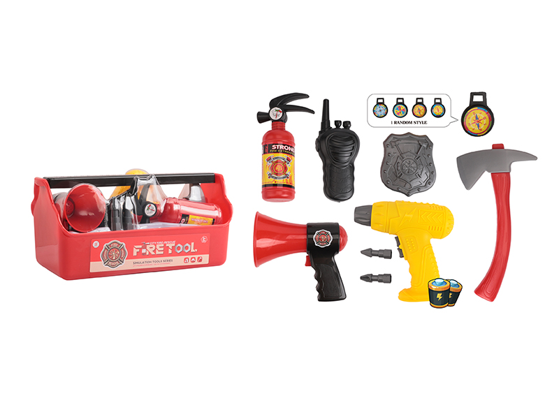 Fire Control Electric Tools Set(Not Included Batteries)9pcs