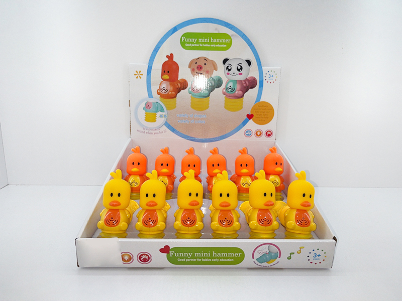 Little Yellow Duck Music Hammer Toys 12pcs