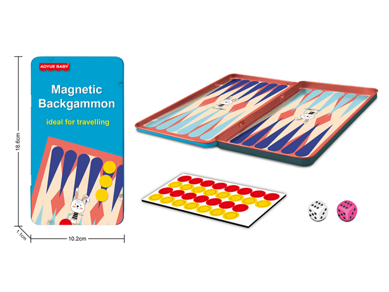 Backgammon (Magnetic Iron Box)