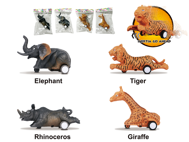 Friction Simulated Animal Toy