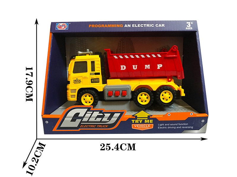 B/O Dump Truck With Sound, Light And Music