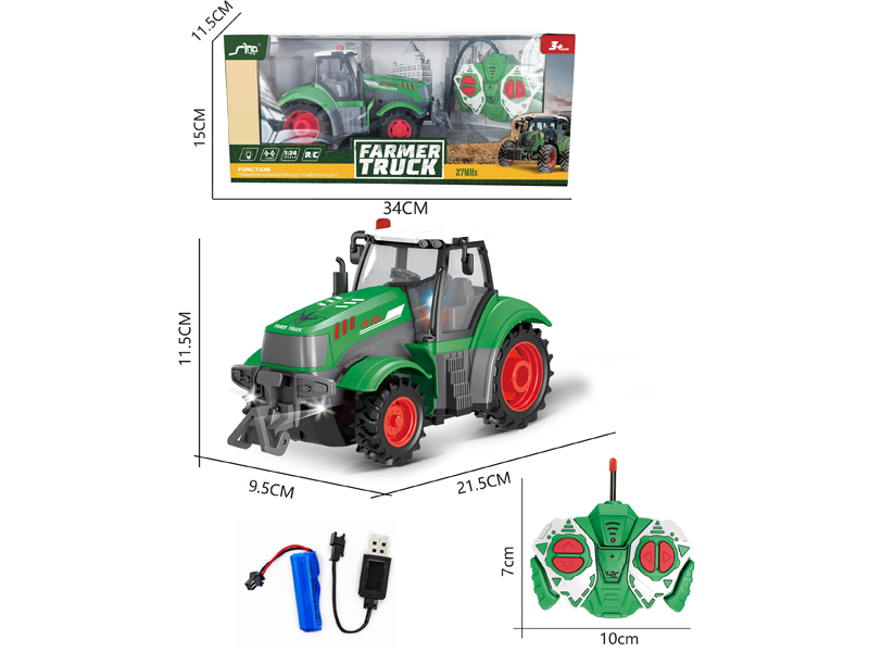 1:24 4CH R/C Farmer Vehicle With Light