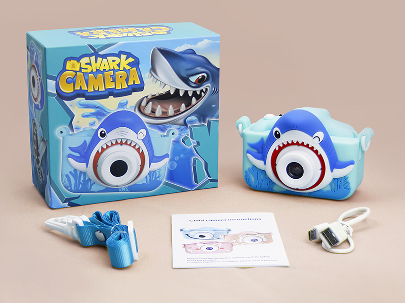 Shark Kids Camera(Dual Cameras)