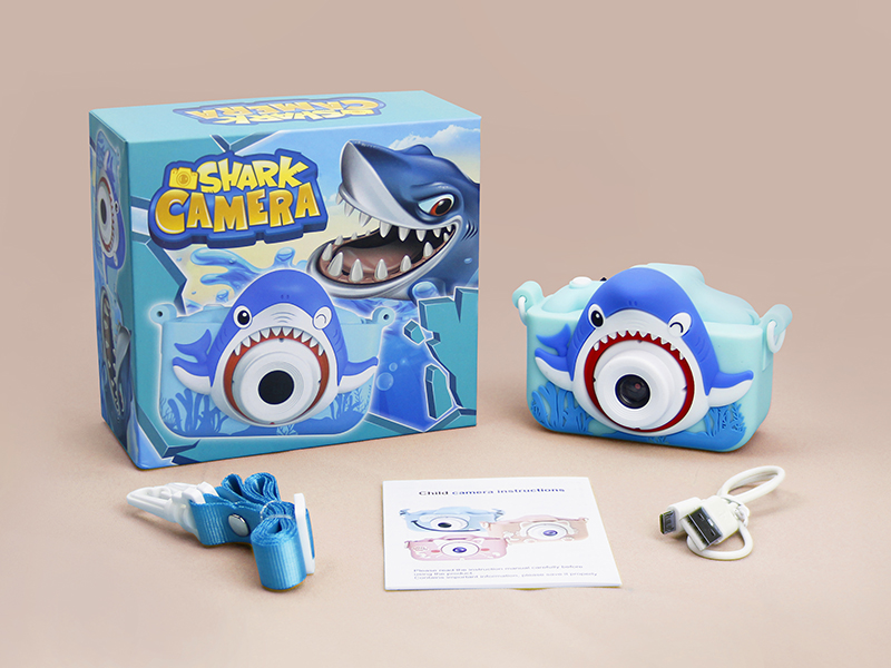 Shark Kids Camera(Dual HD Cameras)