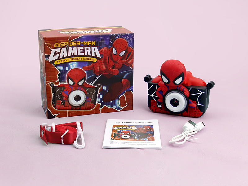 Spider-Man Kids Camera(Dual HD Cameras)