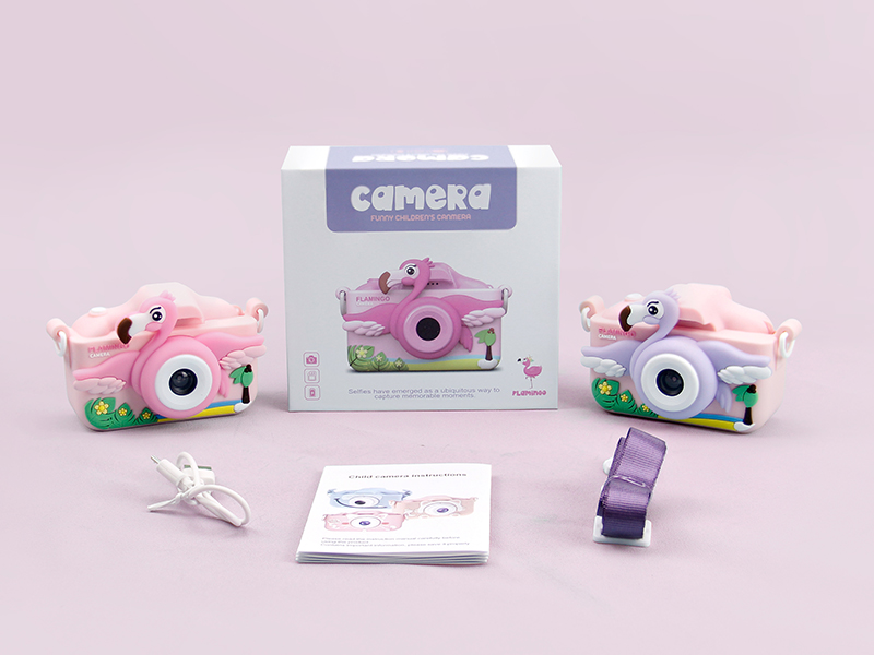 Flamingo Children's Camera(Dual Ordinary Definition Cameras)