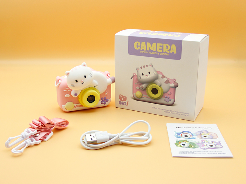 Cat Children's Camera(Ordinary Definition Dual Cameras)