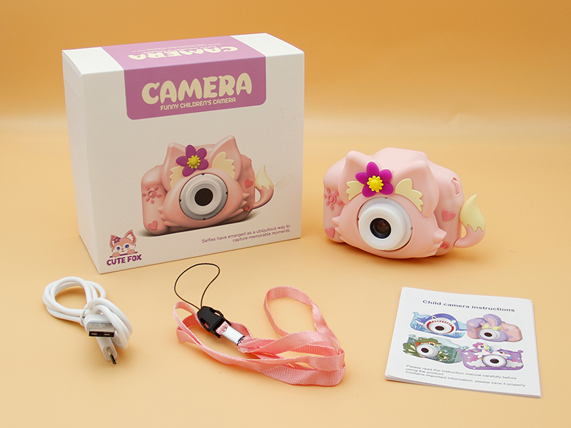 Cute Fox Children's Camera(HD Dual Cameras)