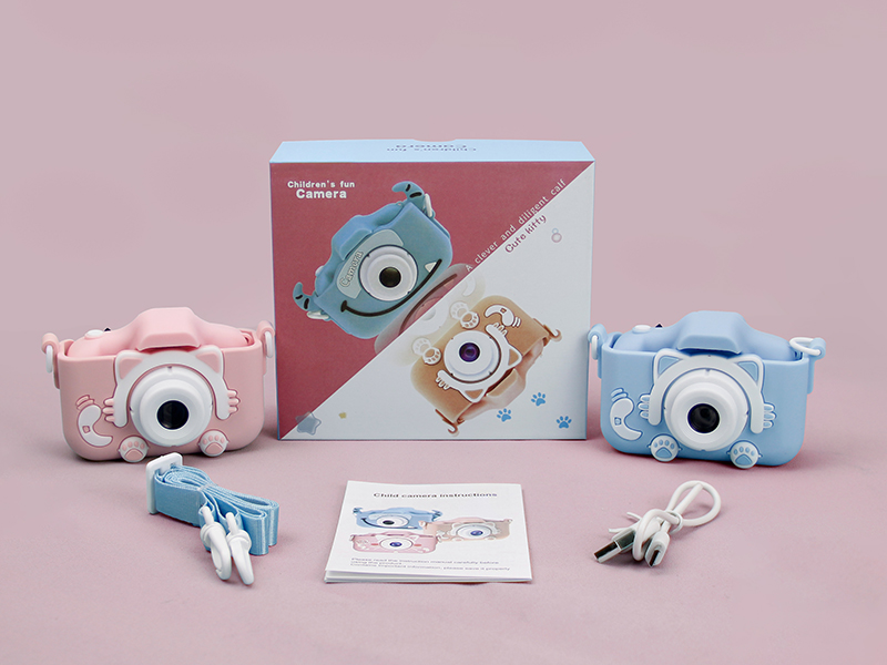 Cute Cat Children's Camera(Ordinary Definition Dual Cameras)