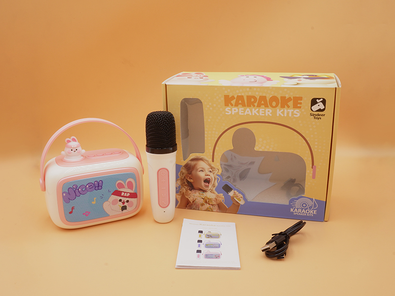 Rabbit Karaoka Microphone Soundbox Set