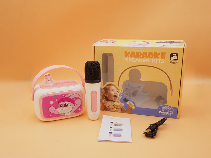 Rabbit Karaoka Microphone Soundbox Set