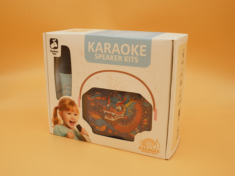 Chinese Dragon Karaoka Microphone Soundbox Set(With Light)