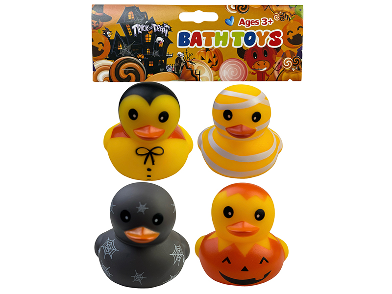 4PCS HalloweenVinyl Duck